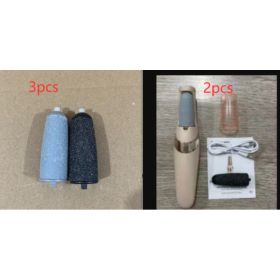 Electric Foot Grinder Foot Peeling Machine Foot Repair Tool (Option: Set4)