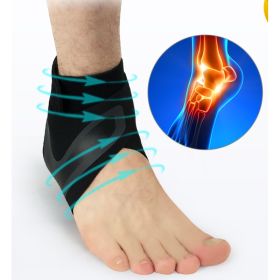 Ankle Support Brace Safety Running Basketball Sports Ankle Sleeves (Option: M-2pcs-Set)