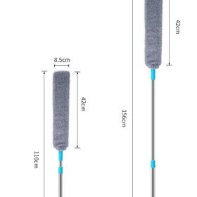 Bed Bottom Cleaning Dust Removal, Retractable Household Cleaning (Option: Replace Cloth)